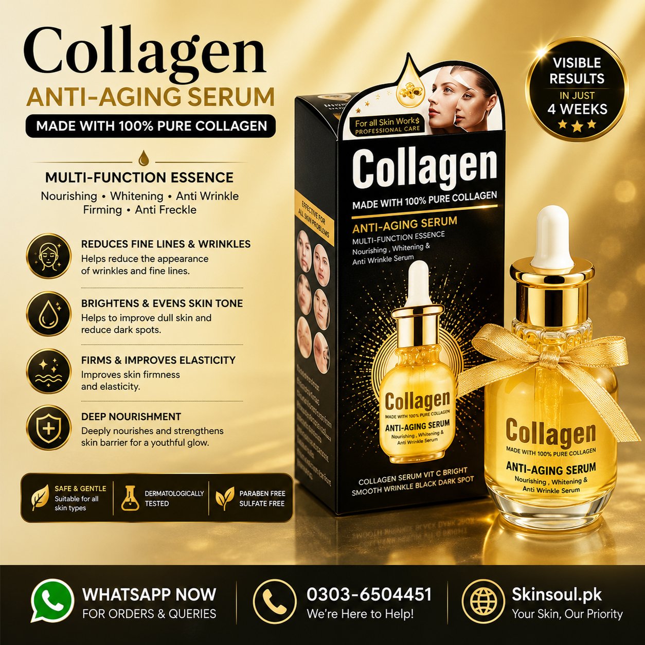 Collagen Anti-Aging Serum 30ml Price in Pakistan