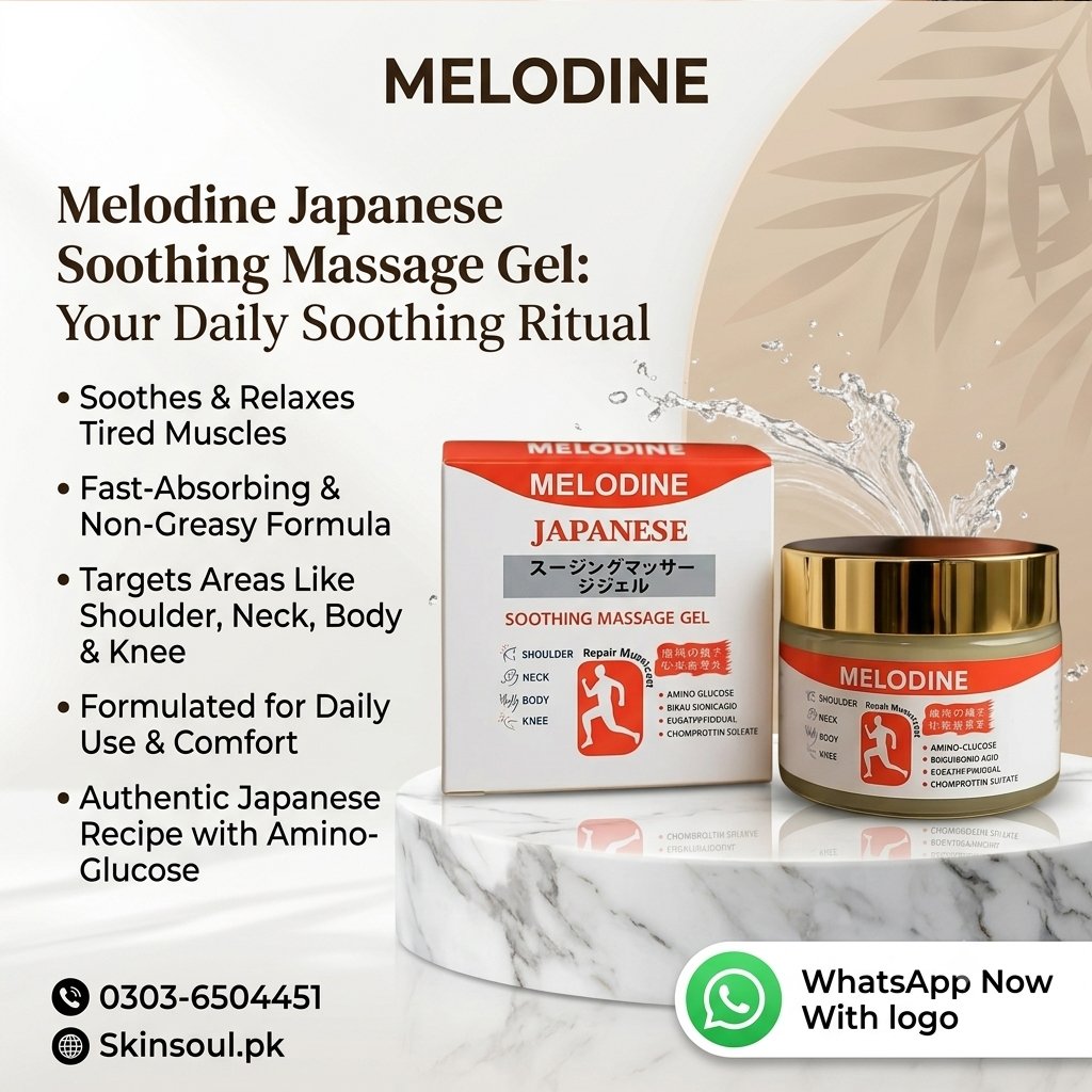 Melodine Japanese Soothing Massage Gel Price in Pakistan