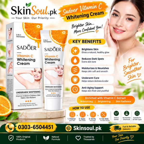 Sadoer Vitamin C Whitening Cream Price In Pakistan