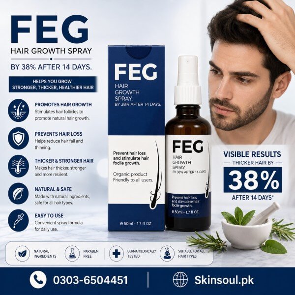 Feg Plus Hair Growth Spray In Pakistan