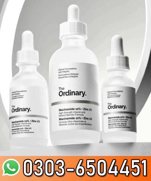 Niacinamide Serum 10% + Zinc 1% for Glowing Skin In Pakistan