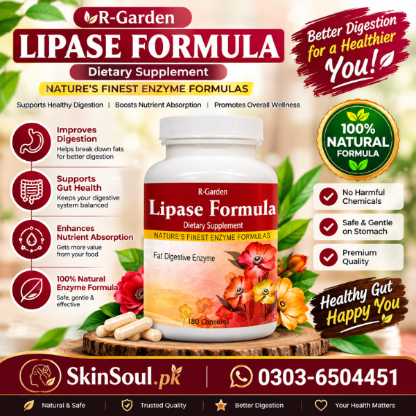 LIPASE Formula 180 Capsule In Pakistan