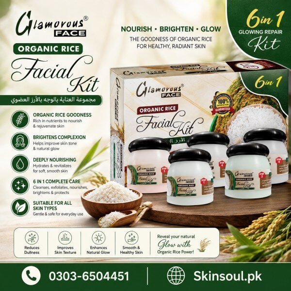Glamorous Rice Facial Kit Price In Pakistan