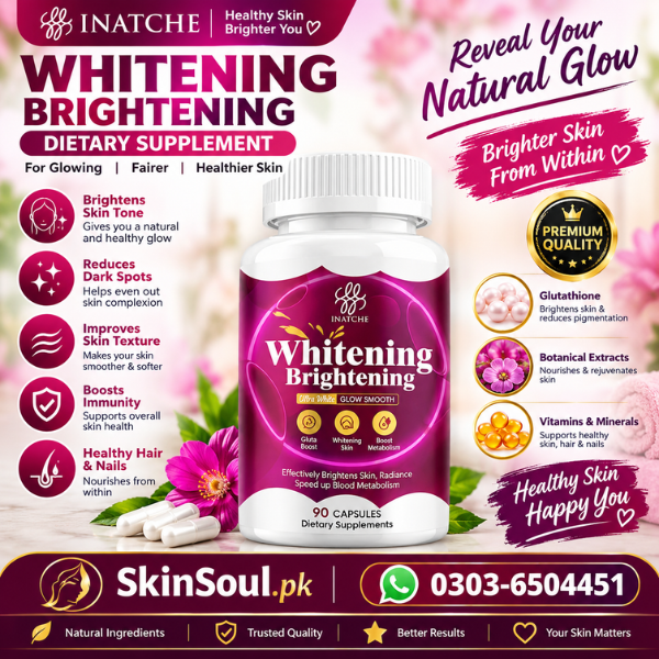 Whitening Brightening 500mg Capsules In Pakistan
