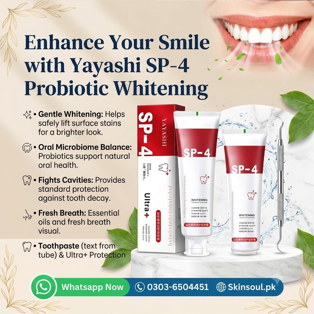YAYASHI SP-4 Whitening Toothpaste Price in Pakistan