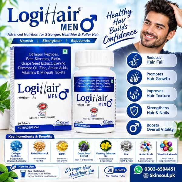 Logihair Men Tablet In Pakistan