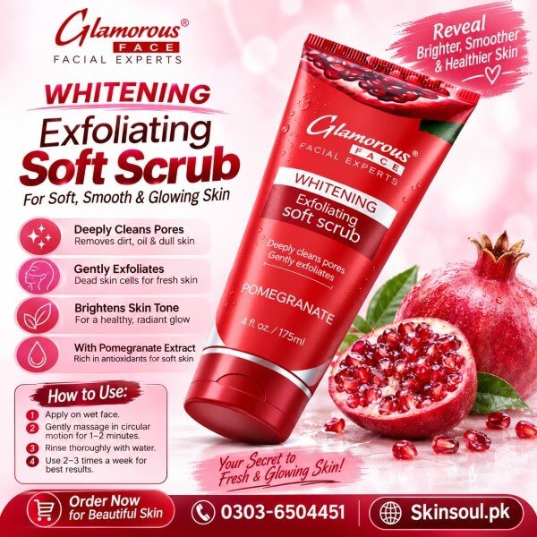 Glamorous Face Exfoliating Soft Scrub Price In Pakistan