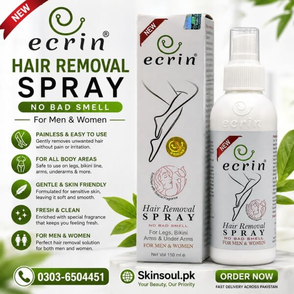 Ecrin Hair Removal Spray In Pakistan