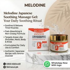 Melodine Japanese Soothing Massage Gel Price in Pakistan