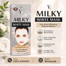 YC Milky White Mask Price In Pakistan