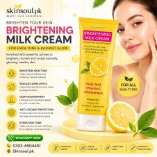 Skin Pantry Brightening Milk Cream 100ml – Face & Body Brightening Cream | SkinSoul.pk