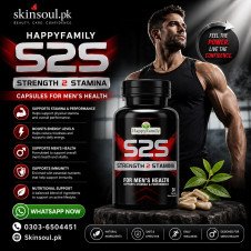HappyFamily S2S Strength 2 Stamina Capsules for Men's Health – 30 Capsules