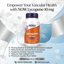 NOW Lycopene 10mg Softgels – 120 Softgels Price in Pakistan