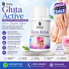 Shilzy Gluta Active Hand & Foot Cleaning Powder Price in Pakistan
