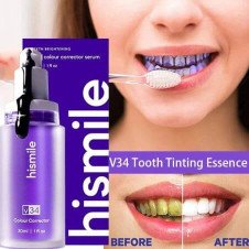 V34 Tooth Tinting Essence Blue Gel 30ml In Pakistan